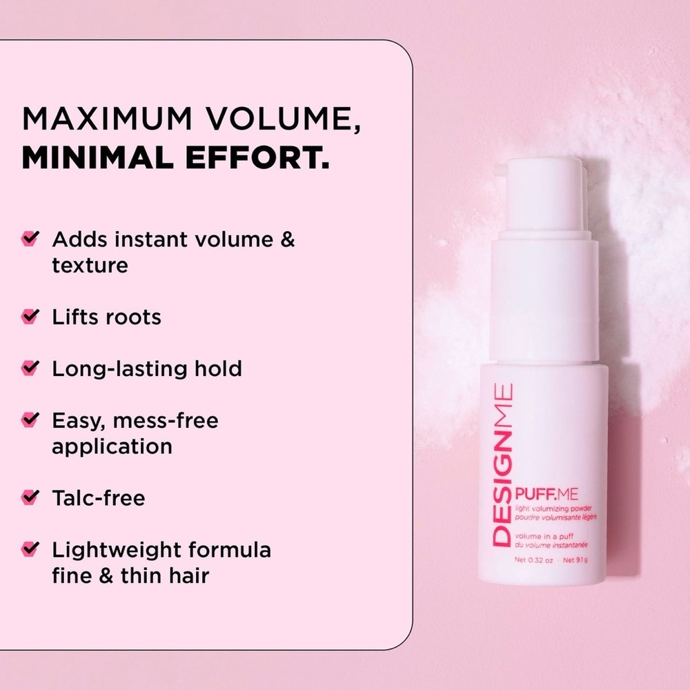 DESIGN ME PUFF.ME Light Volumizing Powder 0.32 oz - Picture 2 of 3